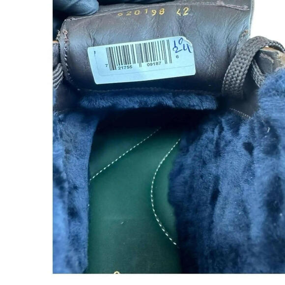 Galizio Torresi Men size 8.5-9  Goring Burnt Oxford  Boot  Brown Leather - Picture 5 of 9